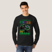 3年生のモンスタートラックを押し戻す準備ができている Tシャツ (正面フル)