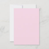 3年生のユニコーン新学期を粉砕する準備完了 サンキューカード (裏面)