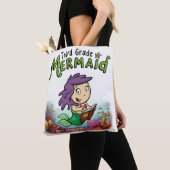 3年生の人魚のトートバック トートバッグ (クローズアップ)