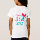 3年生の人魚の尻尾 Tシャツ (裏面)