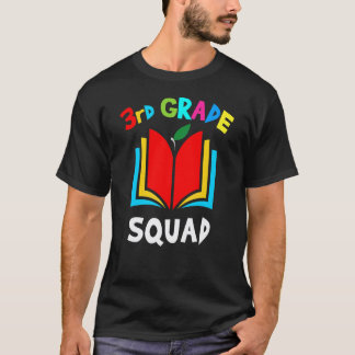 3年生の先生と生徒のチーム 3rd Grade Squad Tシャツ