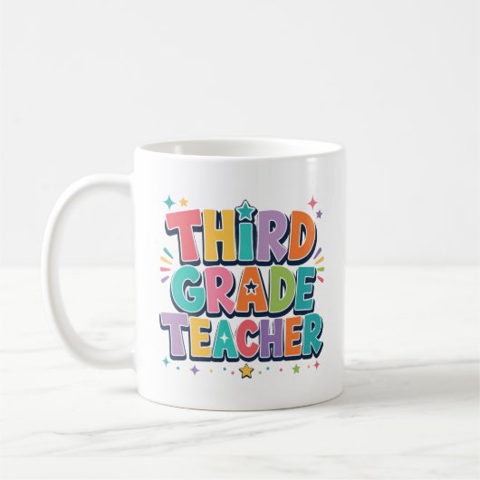 3年生の先生への感謝ギフト コーヒーマグカップ (左)
