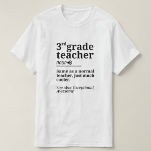 3年生の先生シャおもしろいツ3年生先生 Tシャツ