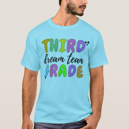 3年生の先生、先生チーム3年生Tシャツ Tシャツ
