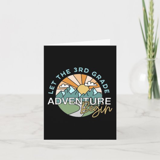 3年生の冒険を先生に戻す カード (正面)