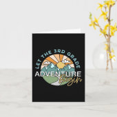 3年生の冒険を先生に戻す カード (黄色い花)