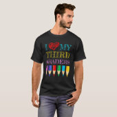 3年生の可愛いTシャツが大好き3年生 Tシャツ (正面フル)