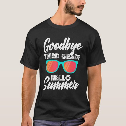 3年生の学校の最終 日 Tシャツ (正面)