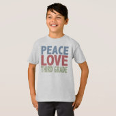 3年生の平和愛 Tシャツ (正面フル)