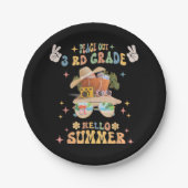 3年生の平安こんにちは夏 ペーパープレート (正面)