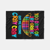 3年生の得Crayの感じ日 フリースブランケット (正面(横))