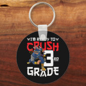 3年生の忍者を1日前に粉砕する キーホルダー (正面)