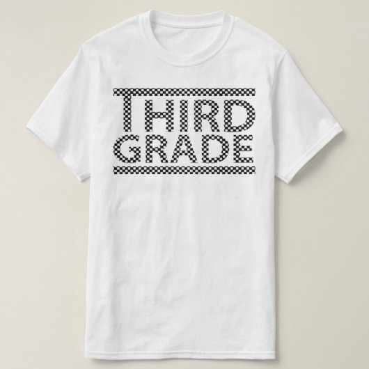 3年生の教師Tシャツ、3年生のシャツ、初 Tシャツ (デザイン正面)