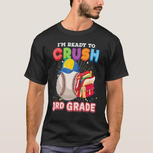 3年生の新学期3年生を潰す Tシャツ (正面)