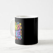 3年生の最初の授業の日 フラワーバンドル 先生用 コーヒーマグカップ (正面左)