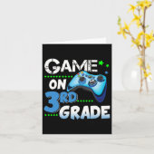 3年生の楽しいゲーム 3年生のギフト カード (黄色い花)