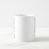 3年生の気分 グルービーな笑顔 戻って学校へ T コーヒーマグカップ (中央)