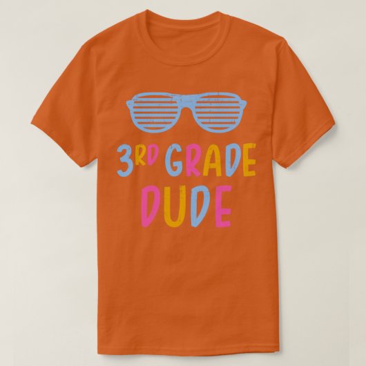 3年生の男の三先生の学生に戻るscho tシャツ (デザイン正面)
