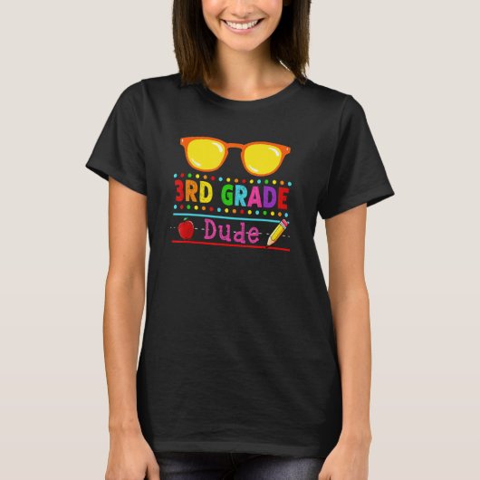 3年生の男1日目新学期生 Tシャツ (正面)