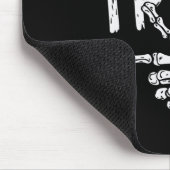 3年生の空手Ckを学校に蹴る準備ができている マウスパッド (コーナー)