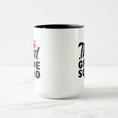 3年生の部隊ワードアート マグカップ (中央)