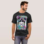 3年生の野外活動の日 2026 ゲーム開始 お団子ヘア Tシャツ (正面フル)