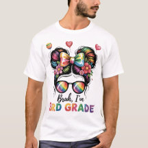 3年生のBruh Im Messy Bun学校の初日