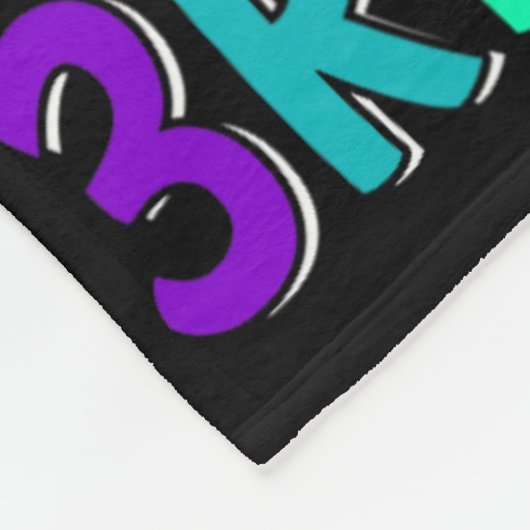 3年生のCkを学校のビデオGaに押し付ける準備ができている フリースブランケット (角)