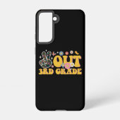 3年生のGroovy最後の日のピースアウト Samsung Galaxyケース (裏面)