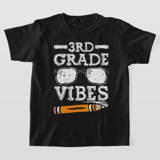 3年生のVibes -3年生チームレトロ1日目 Tシャツ (レイダウン)