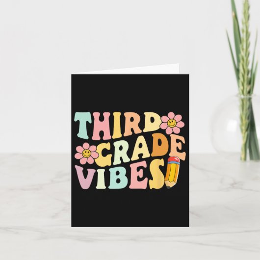 3年生のVibes 3年生Teacの1日目 カード (正面)