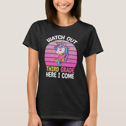3年生を見てこ来こ Tシャツ (正面)