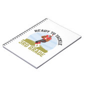 3年生サッカーファンタジーラグビーに挑戦 ノートブック (左側)