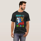 3年生サメ新学期St攻撃準備完了 Tシャツ (正面フル)