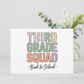 3年生チームの先生と子供たち 招待状 (スタンド正面)