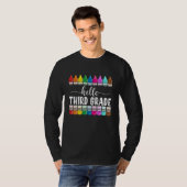 3年生チームの初日こんにちは3年生チーム Tシャツ (正面フル)