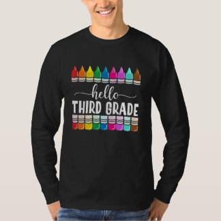 3年生チームの初日こんにちは3年生チーム Tシャツ