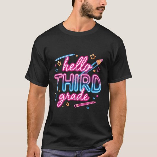3年生チームの新学期お祝いウェア Tシャツ (正面)