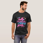 3年生チームの新学期お祝いウェア Tシャツ (正面フル)