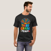 3年生チーム先生新学期学生クラス Tシャツ (正面フル)