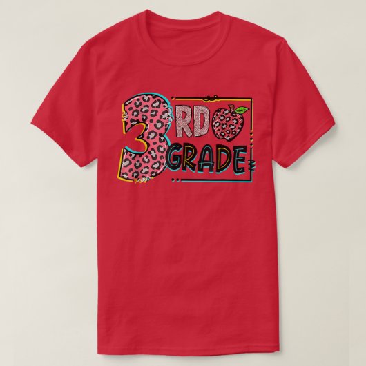 3年生チーム前日学校3年生バック Tシャツ (デザイン正面)