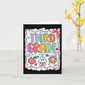 3年生チーム新学期スタート 3rd Grade カード (黄色い花)