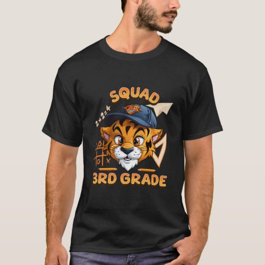 3年生チーム3年生チームタイガー1日目O Tシャツ (正面)