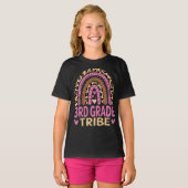 3年生トライムレインボーヒョウ新学期 Tシャツ (正面フル)