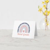 3年生ボホレインボーガールズ先生チームSq カード (黄色い花)