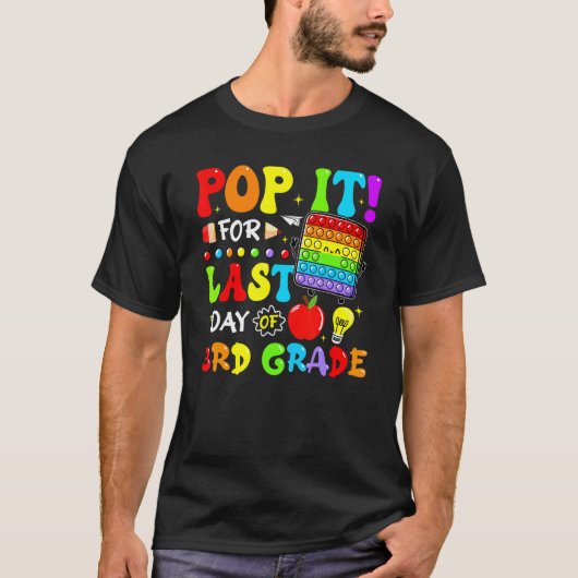 3年生ポップ・アートのの最後の日の最後の日O Tシャツ (正面)