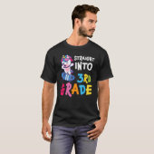 3年生ユニコーンかわいい3年生へ Tシャツ (正面フル)