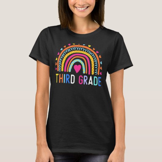 3年生レインボーガールズボーイズ先生チーム3rd Gr Tシャツ (正面)