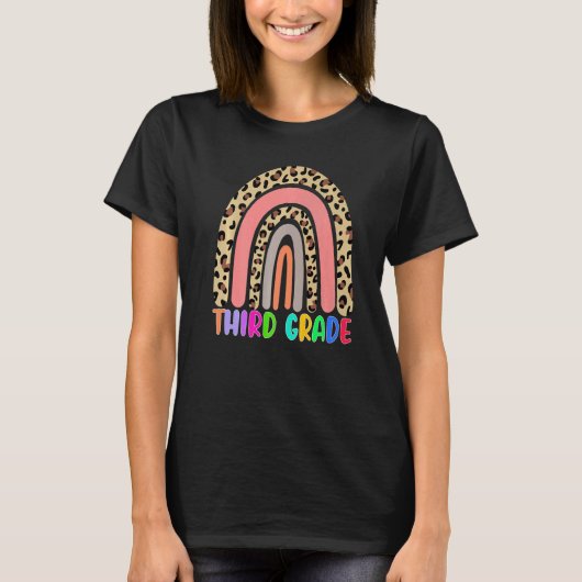 3年生レインボー先生チーム3年生チーム Tシャツ (正面)