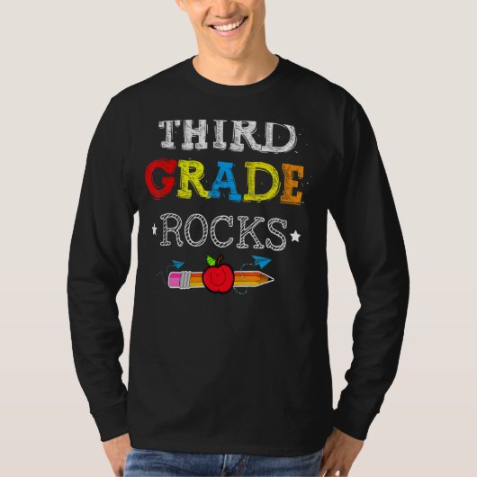 3年生ロックチーム3年生先生2 Tシャツ (正面)